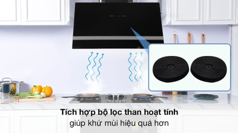 Máy hút mùi áp tường Kangaroo KG1361