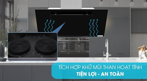 Máy hút mùi áp tường Kocher K-2080V 70