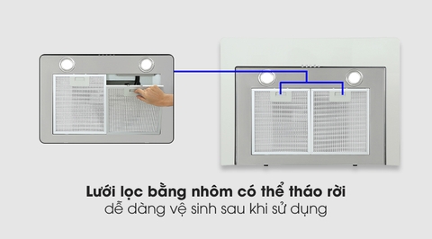 Máy hút mùi kính cong Kocher K-8370XS