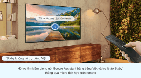 Smart Tivi Samsung 4K Crystal UHD 43 inch UA43AU8100