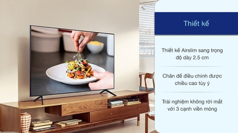 Smart Tivi Samsung 4K Crystal UHD 55 inch UA55AU7200