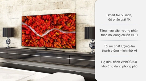 Smart Tivi LG 4K 50 inch 50UP7800PTB