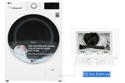 Máy giặt LG 11 kg FV1411S5W Inverter