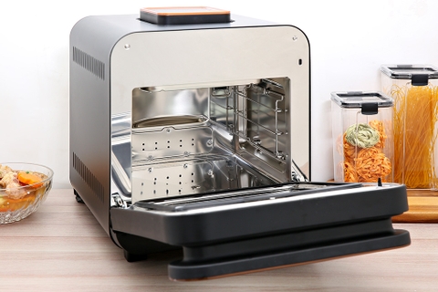 Lò chiên không dầu kết hợp hấp Kalite STEAM PRO 15 lít