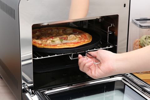 Lò chiên không dầu kết hợp hấp Kalite STEAM PRO 15 lít