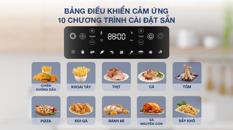 Lò chiên không dầu Kangaroo KG12AF1A 12 lít