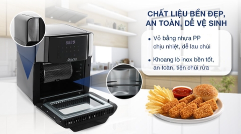 Lò chiên không dầu Sunhouse Mama SHD4088 15 lít