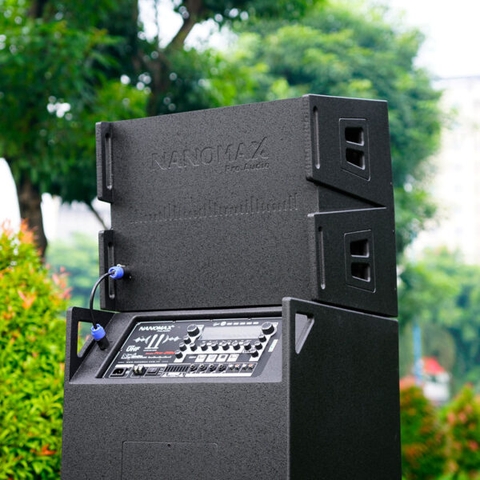 Loa Kéo Nanomax Pro-218d Bass Đôi 50cm 3250w