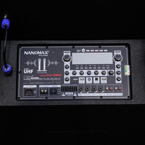 Loa Kéo Nanomax Pro-218d Bass Đôi 50cm 3250w