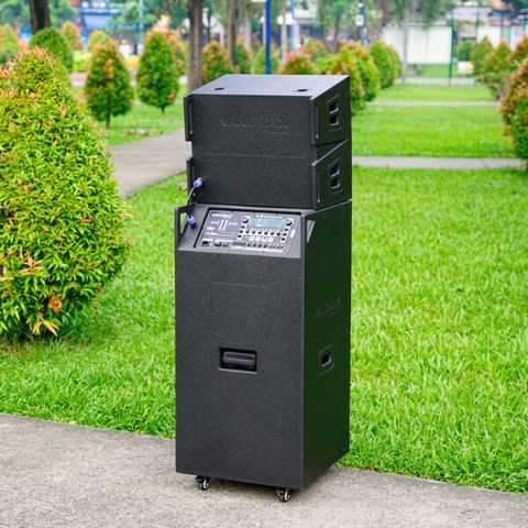 Loa Kéo Nanomax Pro-218d Bass Đôi 50cm 3250w