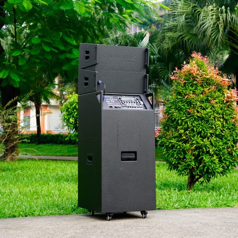 Loa Kéo Nanomax Pro-218d Bass Đôi 50cm 3250w