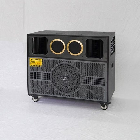 Loa Kéo Bình & Điện Nanomax Pro-555 Bass Đôi 40cm 2400w
