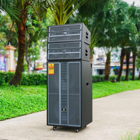 Loa Kéo Nanomax Pro-555b Bass Đôi Đứng Array 40cm 2400w