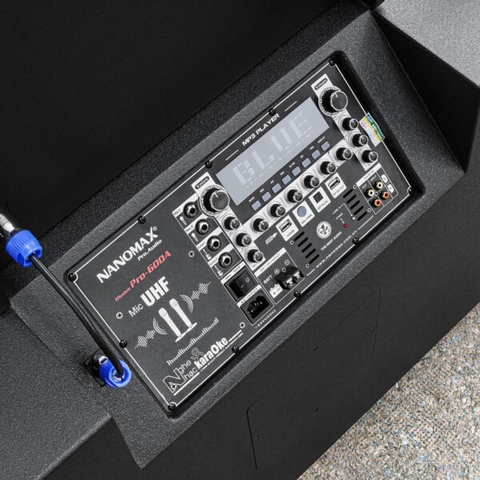 Loa Kéo Bình & Điện Nanomax Pro-600A Bass Đôi 50cm 3600w