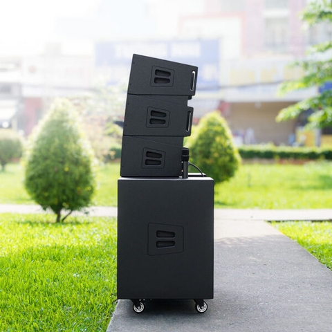 Loa Kéo Bình & Điện Nanomax Pro-600A Bass Đôi 50cm 3600w