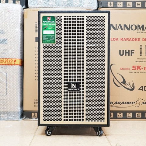 Loa Kéo Nanomax SK-12X1 Bass 30cm 380w Karaoke Bluetooth