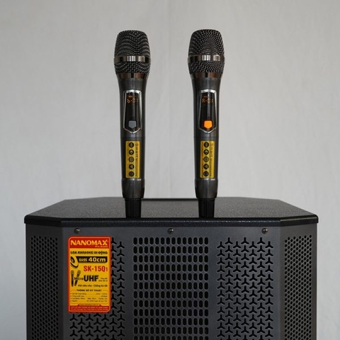 Loa Kéo Nanomax SK-15Q1 Bass 40cm 450w Karaoke Bluetooth