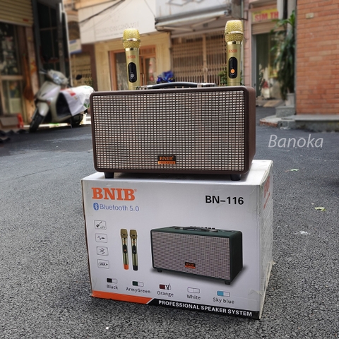 Loa karaoke xách tay bluetooth BNIB BN-116