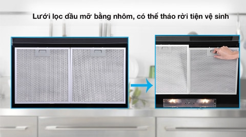 Máy hút mùi âm tủ Pramie CL9B-700