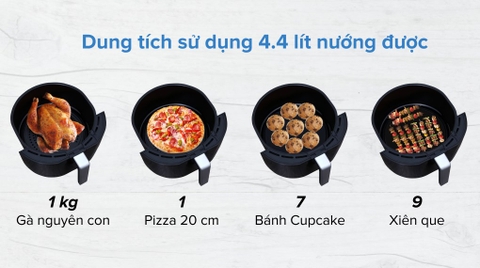 Nồi chiên không dầu Magic A84 4.4 lít