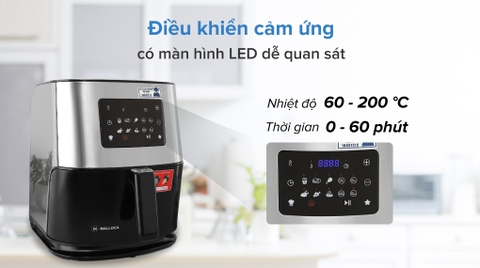 Nồi chiên không dầu Malloca MAF-06 6 lít