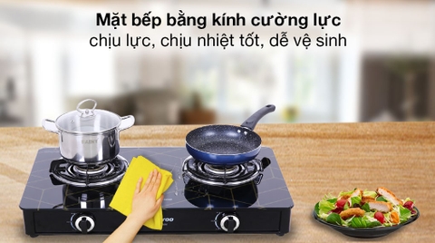 Bếp ga đôi Kangaroo KG526M