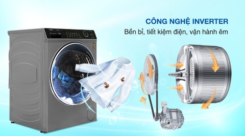 Máy giặt Aqua Inverter 12 kg AQD-A1200H PS