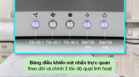 Máy hút mùi kính cong Kocher K-8990