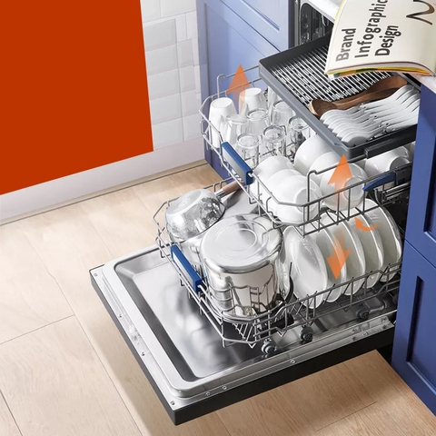 Máy rửa bát Latino LT EU715MR Smart