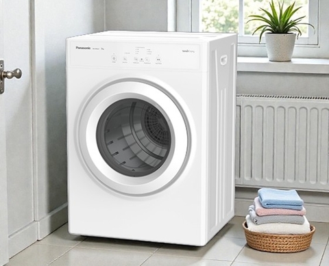 Máy sấy quần áo Tumble Panasonic 7kg NH-E70JA1WVT