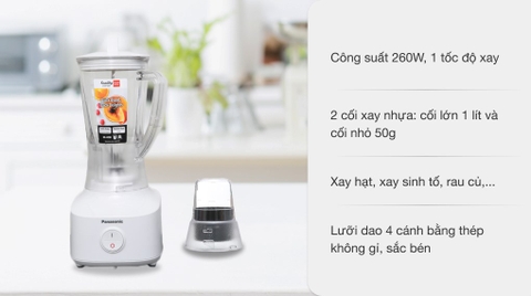 Máy xay sinh tố đa năng Panasonic MX-M200WRA