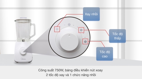 Máy xay sinh tố đa năng Midea MJ-BL75G