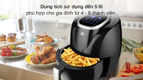 Nồi chiên không dầu Mishio MK-269 5 lí
