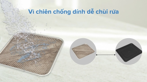 Lò chiên không dầu Mishio MK-281 12 lít
