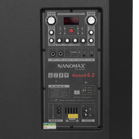 Loa Kéo Nanomax A-29 Bass 50cm 980w Karaoke Bluetooth