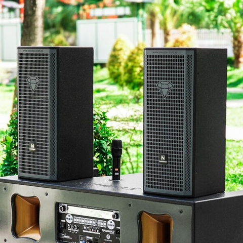 Loa Kéo Bình & Điện Nanomax Pro-500A Bass Đôi 50cm 3200w