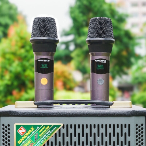 Loa Kéo Mini Nanomax S-100 Thùng đen Bass 20cm 50w