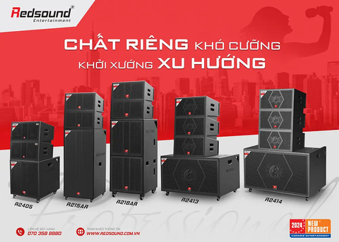 Loa Array di động Redsound R215AR Bass 4 tấc đôi