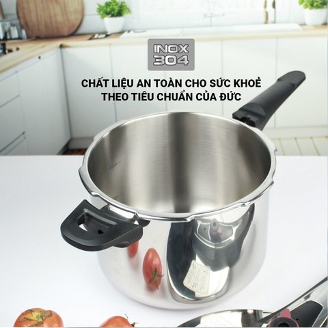 Nồi áp suất inox Kalpen P2 - 6 lít