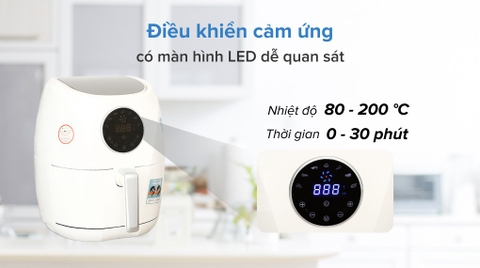 Nồi chiên không dầu Perfect PF-D88 5.3 lít
