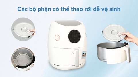 Nồi chiên không dầu Perfect PF-D88 5.3 lít