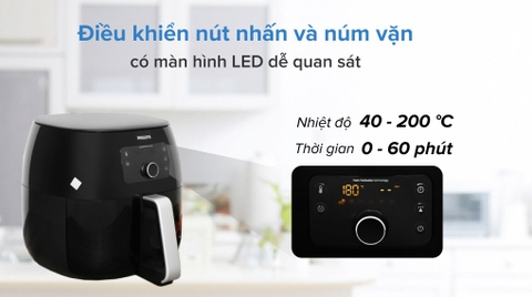 Nồi chiên không dầu Philips HD9650 7.3 lít