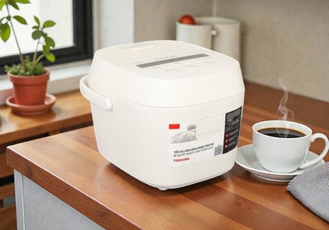Nồi cơm điện tử Toshiba 1.8 lít RC-18DR5UVN(W)