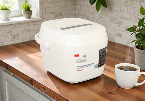 Nồi cơm điện tử Toshiba 1.8 lít RC-18DR5UVN(W)