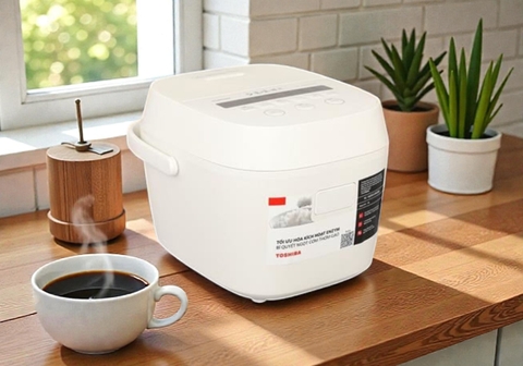 Nồi cơm điện tử Toshiba 1.8 lít RC-18DR5UVN(W)