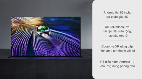 Android Tivi OLED Sony 4K 65 inch XR-65A90J
