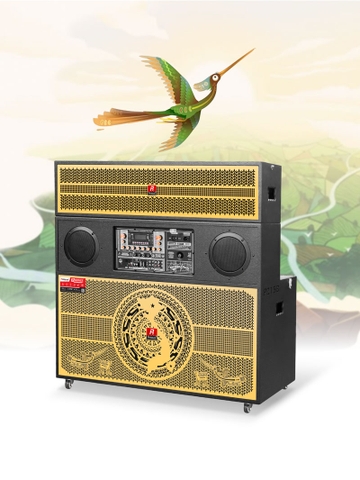 Loa kéo di động Redsound P215B bass 4 tấc đôi