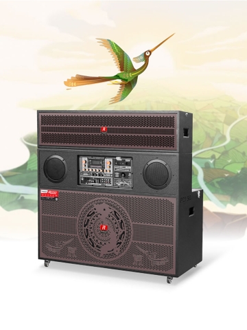 Loa kéo di động Redsound P215B bass 4 tấc đôi