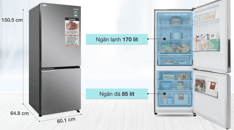 Tủ lạnh Panasonic Inverter 255 lít NR-BV280QSVN