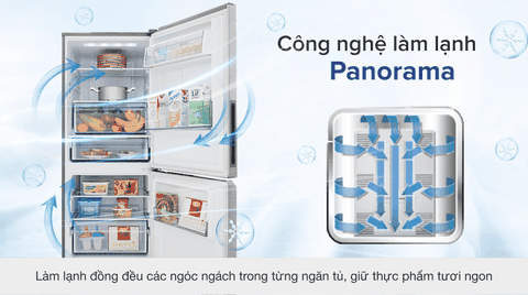 Tủ lạnh Panasonic Inverter 255 lít NR-BV280QSVN